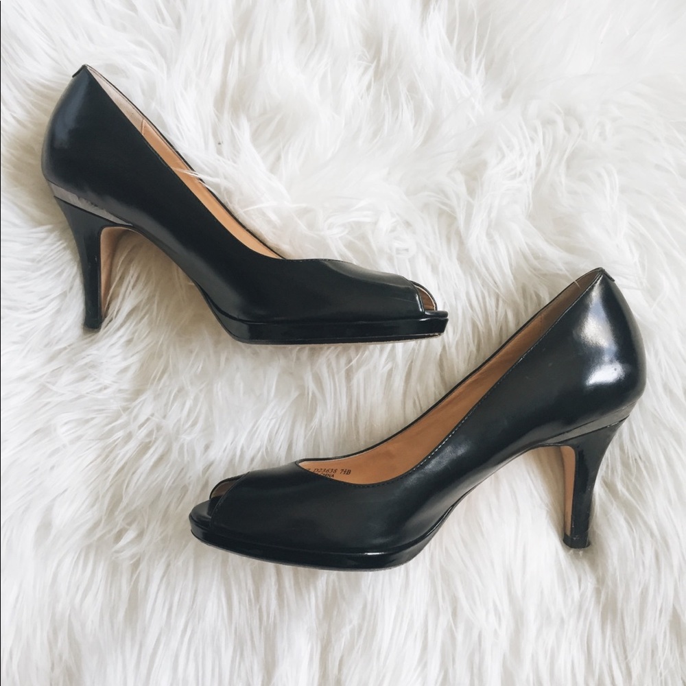 Cole Haan Peep Toe Heels
